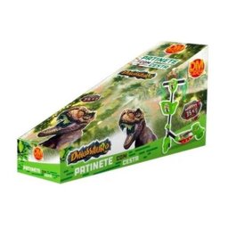 Patinete 3 rodas Musical Com Cesta Dinossauro - Dm Toys - 2