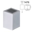 Ver imagem 2 de Baliza Branca 2 Visores Quadrado/Filete