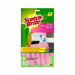 Luva para Cozinha Scotch-brite Pequena 3m Rosa - 2