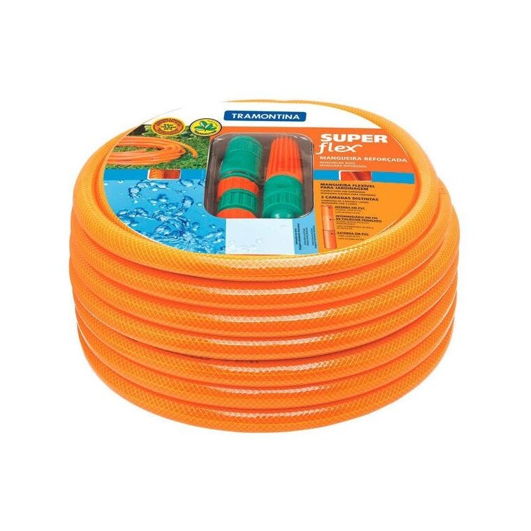 Mangueira Jardim Super Flex C/eng. 10m Tramontina 79212101