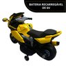 Mini Moto Motinha Elétrica Infantil Bateria 6v Triciclo Criança Amarela Brinqway Bw-232 Bw-232 Am Am - 4