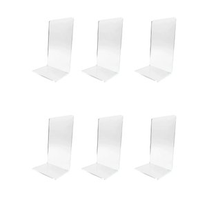 Bibliocanto Organizador Separador de Livros Kit 6 - Cru