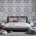 Ver imagem 2 de Papel de Parede Arabesco Geometrico Gh Papel de Parede 3,3m