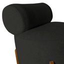 Ver imagem 5 de Kit 2 Poltronas Decorativa Mônaco Suede Preto