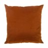 Capa para Almofada em Veludo Liso Quadrada 50x50 Terracota - 1