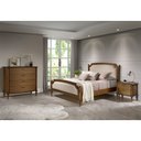 Ver imagem 5 de Cama de Casal Gold Estofada Mmj-cl Cl-mel/creme (veludo) Casal - 1,38m Largura