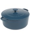 Ver imagem 1 de Cuisinart Caçarola Redonda de Ferro Fundido Esmaltado 7l (azul)