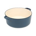 Ver imagem 2 de Cuisinart Caçarola Redonda de Ferro Fundido Esmaltado 7l (azul)