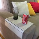 Ver imagem 2 de Kit 02un Esteiras Decorativa Laqueada Apoio Sofá Lisa Nude