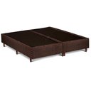 Ver imagem 1 de Cama Box Base King Universal Rústico Brown (193x203x25) - Polar