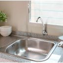 Ver imagem 2 de Torneira Cozinha Parede Alta Pvc Víqua Marujá Cromada