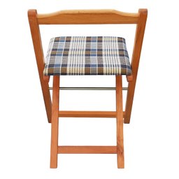 Conjunto Prático Mesa e 4 Cadeiras Dobrável Mel, Estofado Bar-cozinha-lazer-varanda ( Quadrado Oval - 14