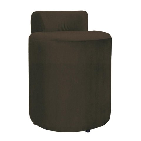 Puff Banquetas Athena Decorativa Suede