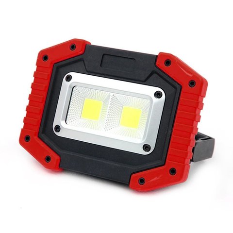 Laterna Multifuncional com Bateria 18650 8800mah Cor:vermelho