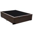 Ver imagem 6 de Cama Box Baú Casal Sintético Mega Cama 138x188x45cm