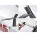 Ver imagem 3 de Torneira Pia Cuba Banheiro Monocomando Baixa Cinza Ca8201cz Luuk Young