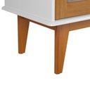 Ver imagem 5 de Buffet Zenit Sporting 3 Portas MDF 125cm Branco Nature Casah