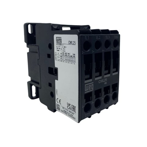 Contator Tripolar 25a Cwl25-10-30d23 1na Bobina 220v Weg