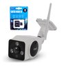 Kit Câmera Ip Wifi Hd sem Fio Externa + Cartão de Memória 8Gb com Adaptador - 1