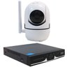 Kit IP Sem fio DVR 04 Canais + 01 Câmera Wifi HD 720P - 1