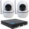 Kit IP Sem fio DVR 04 Canais + 02 Câmera Wifi HD 720P - 1