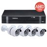 Kit câmeras de segurança 4 câmeras AHD Jortan + DVR intelbras MHDX 1004 - 1