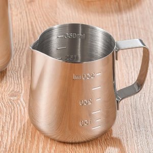 Jarra Pitcher 350ml Barista Leiteira Cremeira Inox Americana
