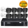 Kit Câmeras de Segurança Intelbras HDCVI Tribrido Dvr 8Ch + 8 Câmeras 1010B - 1
