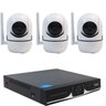Kit IP Sem fio DVR 04 Canais + 03 Câmera Wifi HD 720P - 1