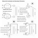 Ver imagem 3 de Kit 2 Dobradiças Pino Pivotante Aço Inox Porta Giratória 360° -100x18mm Facil Negocio Importadora 2d