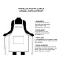 Ver imagem 6 de Avental e Faixa Cozinha Restaurante Bistro Bar Preto