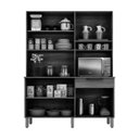 Ver imagem 4 de Armário de Cozinha 6 Portas 1 Gaveta Sallêto - Branco