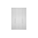 Ver imagem 1 de Guarda Roupa Modulado C/ 4 Portas e 3 Gavetas Rizon/linea Neve - Novo Horizonte