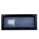 Ver imagem 1 de Balizador Ret. 23cm Aluminio Pint. Epoxi E-27 1 Lâmpada Max 60W sem Grade Preta