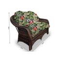 Ver imagem 2 de Conjunto de Sofás Fibra Sintética Roma - 1 Sofá 2L + 2 Poltronas + 1 Mesa Centro - Tecido