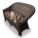 Ver imagem 2 de Conjunto de Sofás Fibra Sintética Berlim - 1 Sofá 2L + 2 Poltronas + 1 Mesa Centro - Tecido