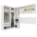 Ver imagem 2 de Guarda-roupa Casal com Cabeceira 8 Peças Modena Iii Demóbile