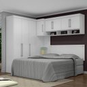 Ver imagem 1 de Guarda-roupa Casal com Cabeceira 8 Peças Modena Iii Demóbile