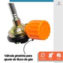 Ver imagem 5 de Kit Maçarico Portátil Manual para Solda com 1 Refil Gás Butano Etaniz Ajustável para Reparos e Uso I
