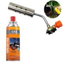 Ver imagem 1 de Kit Maçarico Portátil Manual para Solda com 1 Refil Gás Butano Etaniz Ajustável para Reparos e Uso I