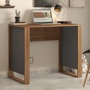 Ver imagem 2 de Mesa para Computador Office Morada Amêndola/grafito - Pr Móveis