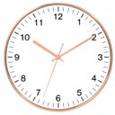 Ver imagem 1 de Relógio de Parede - Rose Gold e Branco 35cm