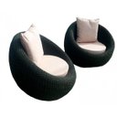 Ver imagem 2 de Conjunto de Poltronas Corda Náutica Oslo - 2 Poltronas - Tecido Duna Cru