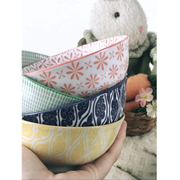 Conjunto de Bowls Decorativos em Estampas Sortidas - Basic (4 Peças) - 3