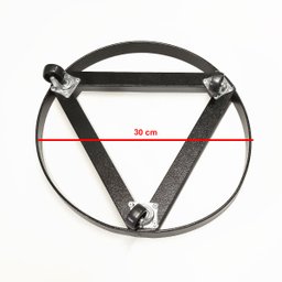 Suporte Aduze Botijão de Gás Redondo Preto 30cm - 6