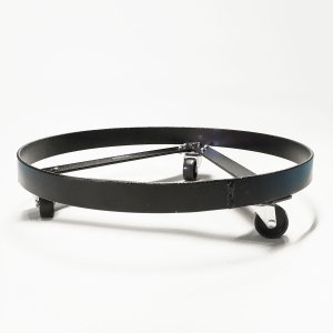 Suporte Aduze Botijão de Gás Redondo Preto 30cm