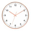 Ver imagem 1 de Relógio de Parede - Rose Gold e Branco 30cm