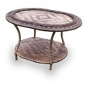 Ver imagem 5 de Conjunto de Sofás Fibra Sintética Nairóbi - 1 Sofá 2 L + 2 Poltronas + 1 Mesa Centro - Tecido