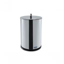 Ver imagem 1 de Lixeira Inox Tampa 7,8litros Decorlinelixeiras Ø 18,5x32cm