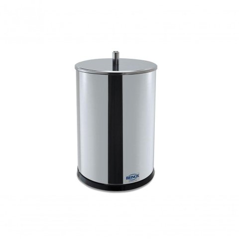 Lixeira Inox Tampa 7,8litros Decorlinelixeiras Ø 18,5x32cm